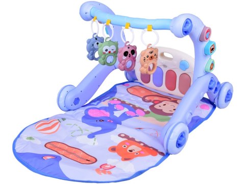 JOKOMISIADA Mata edukacyjna Pchacz Zabawki Zestaw dla maluszka 3w1 ZA5403