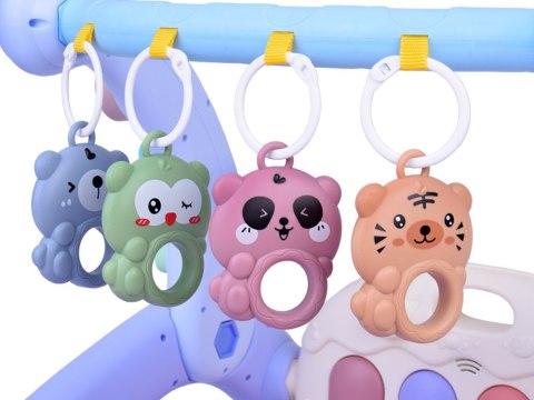 JOKOMISIADA Mata edukacyjna Pchacz Zabawki Zestaw dla maluszka 3w1 ZA5403