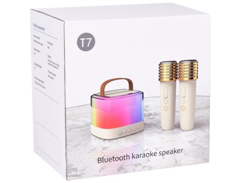 JOKOMISIADA Mikrofony z głośnikiem bezprzewodowy + bluetooth + 2 mikrofony IN0178