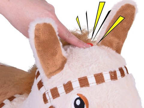 JOKOMISIADA Pompowany konik skoczek pluszowy do skakania dla dziecka pompka ZA5443 JB