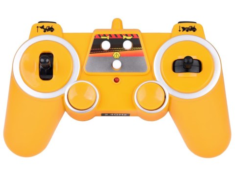 JOKOMISIADA Spychacz VOLVO 1:16 Zdalnie sterowany Ruchomy + światło + dźwięk RC0690