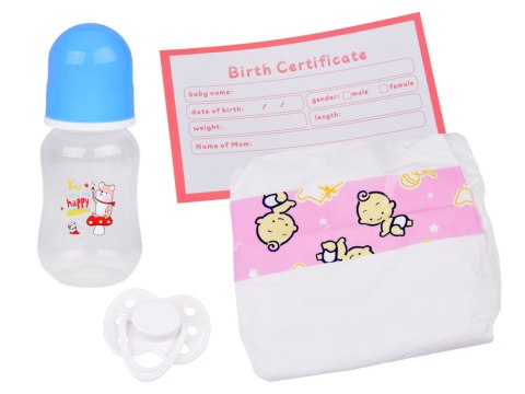 JOKOMISIADA Urocza miękka Lalka Chłopiec 45cm jak żywa ubrana kombinezon Panda ZA5358