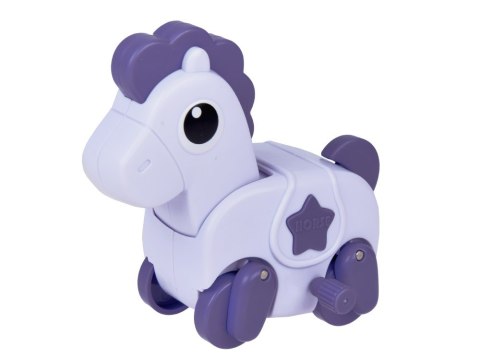 JOKOMISIADA Urocze Pastelowe Nakręcane Zwierzątka Jeździ + rusza ogonem i głową ZA5449