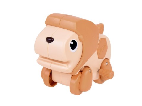 JOKOMISIADA Urocze Pastelowe Nakręcane Zwierzątka Jeździ + rusza ogonem i głową ZA5449