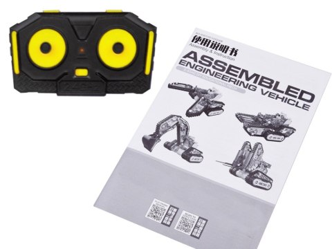 JOKOMISIADA Zestaw 4w1 do składania Maszyny budowlane Zdalnie sterowane 176-ele RC0694