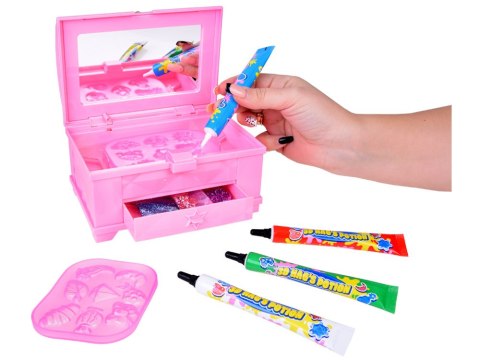 JOKOMISIADA Zestaw kreatywny do robienia biżuterii koraliki Magiczne światło ZA5465