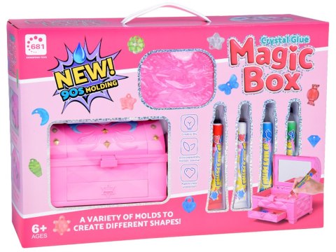 JOKOMISIADA Zestaw kreatywny do robienia biżuterii koraliki Magiczne światło ZA5465