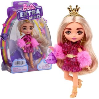 Mattel Lalka Barbie EXTRA MINIS w imprezowej stylizacji gwiazda ZA5439
