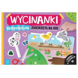 Aksjomat Aksjomat Wycinanki przedszkolaka Zwierzęta na wsi Zabawa w teatrzyk KS1002