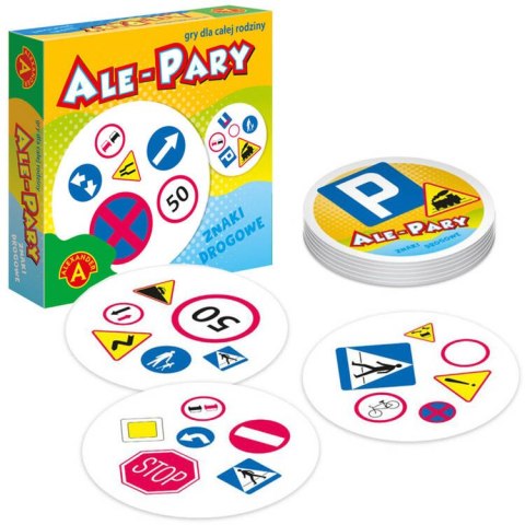 Alexander Alexander Gra na spostrzegawczość memory Ale pary Znaki drogowe GR0720