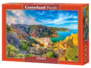 Castorland Puzzle 1500-elementów Costa Paradiso, Sardinia, Italy