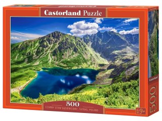Castorland Puzzle 500-elementów Czarny Staw Gąsienicowy, Tatras, Poland