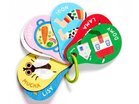 CzuCzu CzuCzu Moje pierwsze słowa 12m+ książeczka na kółeczku ZA5551