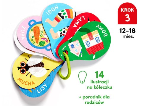 CzuCzu CzuCzu Moje pierwsze słowa 12m+ książeczka na kółeczku ZA5551