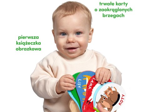 CzuCzu CzuCzu Moje pierwsze słowa 12m+ książeczka na kółeczku ZA5551