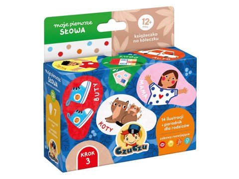 CzuCzu CzuCzu Moje pierwsze słowa 12m+ książeczka na kółeczku ZA5551