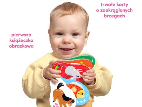 CzuCzu CzuCzu Moje zwierzątka 12m+ książeczka na kółeczku ZA5552