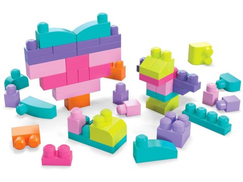 Fisher-Price Fisher Price Pierwsze duże Klocki Mega Bloks 80 ele dla dzieci ZA5525