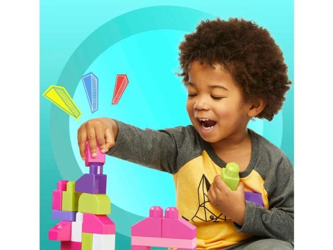 Fisher-Price Fisher Price Pierwsze duże Klocki Mega Bloks 80 ele dla dzieci ZA5525