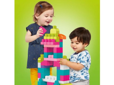 Fisher-Price Fisher Price Pierwsze duże Klocki Mega Bloks 80 ele dla dzieci ZA5525