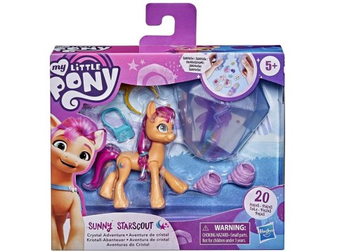 Hasbro My Little Pony figurka Sunny Starscout Crystal Adventure akcesoria ZA5476