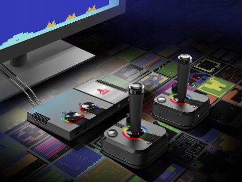 JOKOMISIADA ATARI Kultowa Retro Konsola telewizyjna ponad 200 oryginalnych gier
