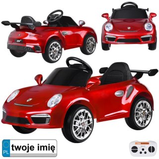 JOKOMISIADA Autko elektryczne na akumulator czerwone Porsche RUF CTR3 + pilot PA0327
