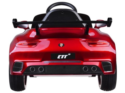JOKOMISIADA Autko elektryczne na akumulator czerwone Porsche RUF CTR3 + pilot PA0327