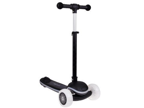 JOKOMISIADA Balansowa hulajnoga SCOOTER 3-kołowa KOLOROWE ŚWIATEŁKA i MUZYKA SP0812