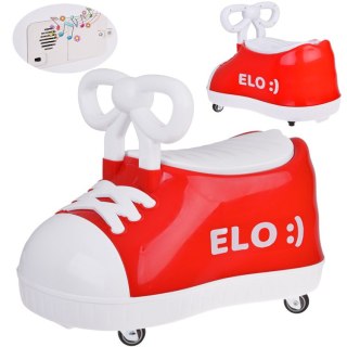 JOKOMISIADA Czerwony TRAMPEK Elo :) - JEŹDZIK but Super-obrotowy + muzyka SP0813