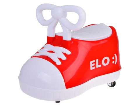 JOKOMISIADA Czerwony TRAMPEK Elo :) - JEŹDZIK but Super-obrotowy + muzyka SP0813