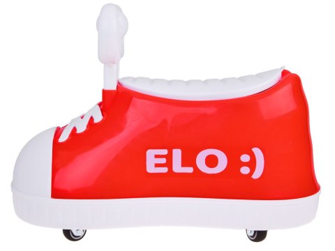 JOKOMISIADA Czerwony TRAMPEK Elo :) - JEŹDZIK but Super-obrotowy + muzyka SP0813