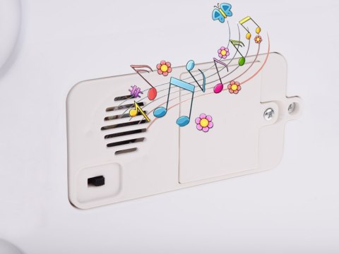 JOKOMISIADA Czerwony TRAMPEK Elo :) - JEŹDZIK but Super-obrotowy + muzyka SP0813