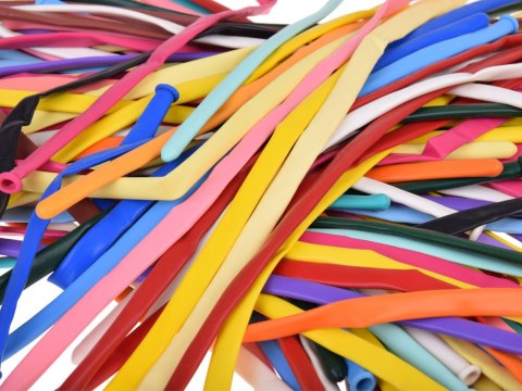 JOKOMISIADA Długie Kolorowe Balony do modelowania dekoracji zabawy 100szt ZA5565