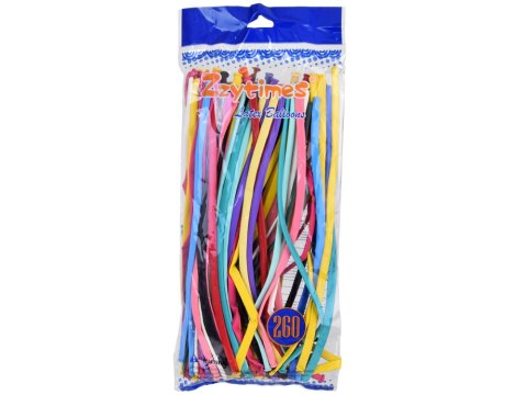 JOKOMISIADA Długie Kolorowe Balony do modelowania dekoracji zabawy 100szt ZA5565