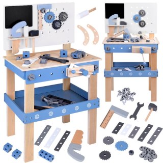 JOKOMISIADA Duży Drewniany Warsztat Zestaw Narzędzi dla Dzieci ZA5486