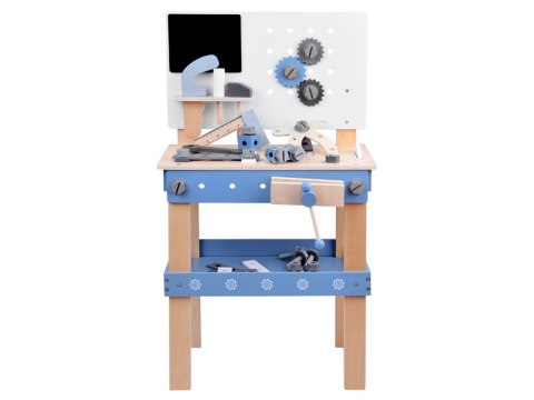 JOKOMISIADA Duży Drewniany Warsztat Zestaw Narzędzi dla Dzieci ZA5486