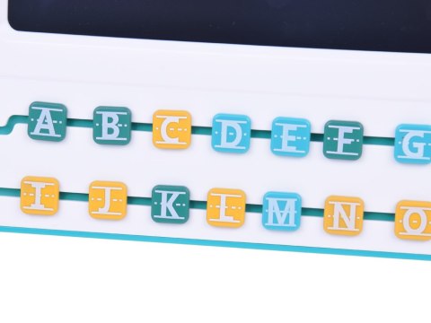 JOKOMISIADA Edukacyjny zestaw 3w1 Tablica LCD + karty do NAUKA ANGIELSKIEGO TA0113