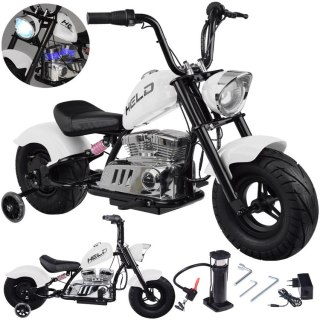 JOKOMISIADA Elektryczny Motor Chopper na akumulator dla dzieci max 80kg manetka PA0318