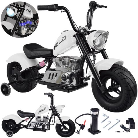 JOKOMISIADA Elektryczny Motor Chopper na akumulator dla dzieci max 80kg manetka PA0318
