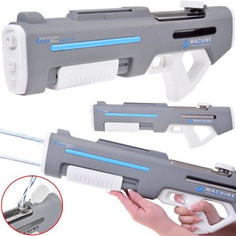 JOKOMISIADA Elektryczny pistolet na wodę - Podówjne głowice natryskowe 10m ZA5569