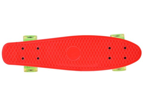 JOKOMISIADA Fiszka LED Deskorolka ze Świecącymi Kółkami do jazdy w Skateparku SP0825