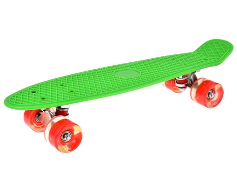 JOKOMISIADA Fiszka LED Deskorolka ze Świecącymi Kółkami do jazdy w Skateparku SP0825