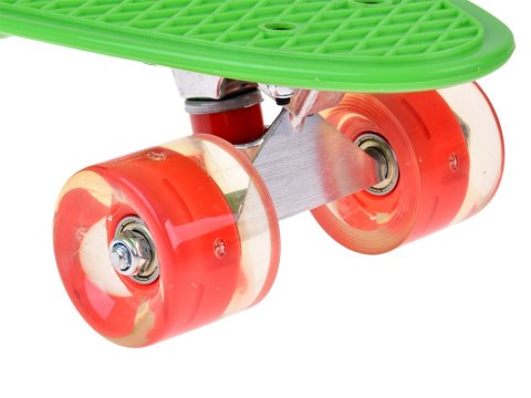 JOKOMISIADA Fiszka LED Deskorolka ze Świecącymi Kółkami do jazdy w Skateparku SP0825