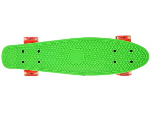 JOKOMISIADA Fiszka LED Deskorolka ze Świecącymi Kółkami do jazdy w Skateparku SP0825