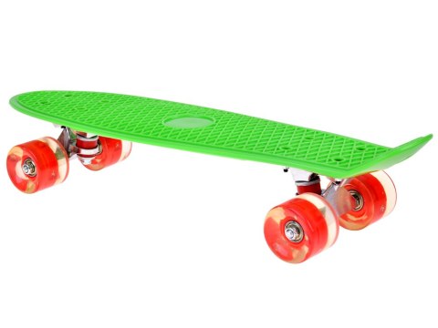 JOKOMISIADA Fiszka LED Deskorolka ze Świecącymi Kółkami do jazdy w Skateparku SP0825