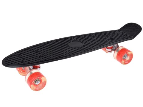 JOKOMISIADA Fiszka LED Deskorolka ze Świecącymi Kółkami do jazdy w Skateparku SP0825