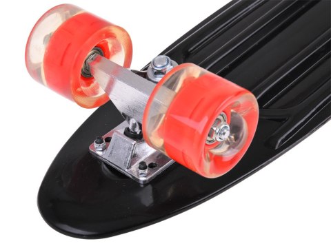 JOKOMISIADA Fiszka LED Deskorolka ze Świecącymi Kółkami do jazdy w Skateparku SP0825