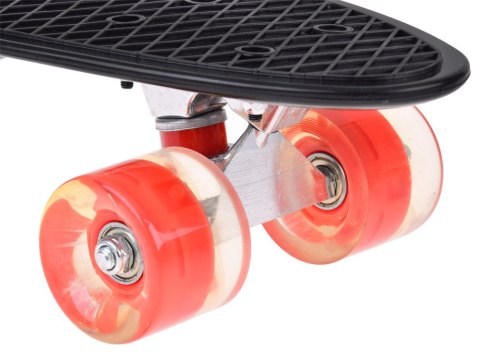 JOKOMISIADA Fiszka LED Deskorolka ze Świecącymi Kółkami do jazdy w Skateparku SP0825