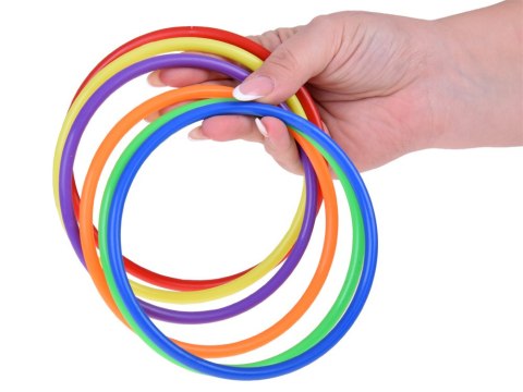 JOKOMISIADA Gra Zręcznościowa Ruchowa Pachołki Obręcze Woreczki dla Dzieci SP0823